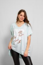 polera oversize dont give up 70062 - Imagen 2