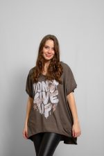 polera oversize dont give up 70062 - Imagen 3